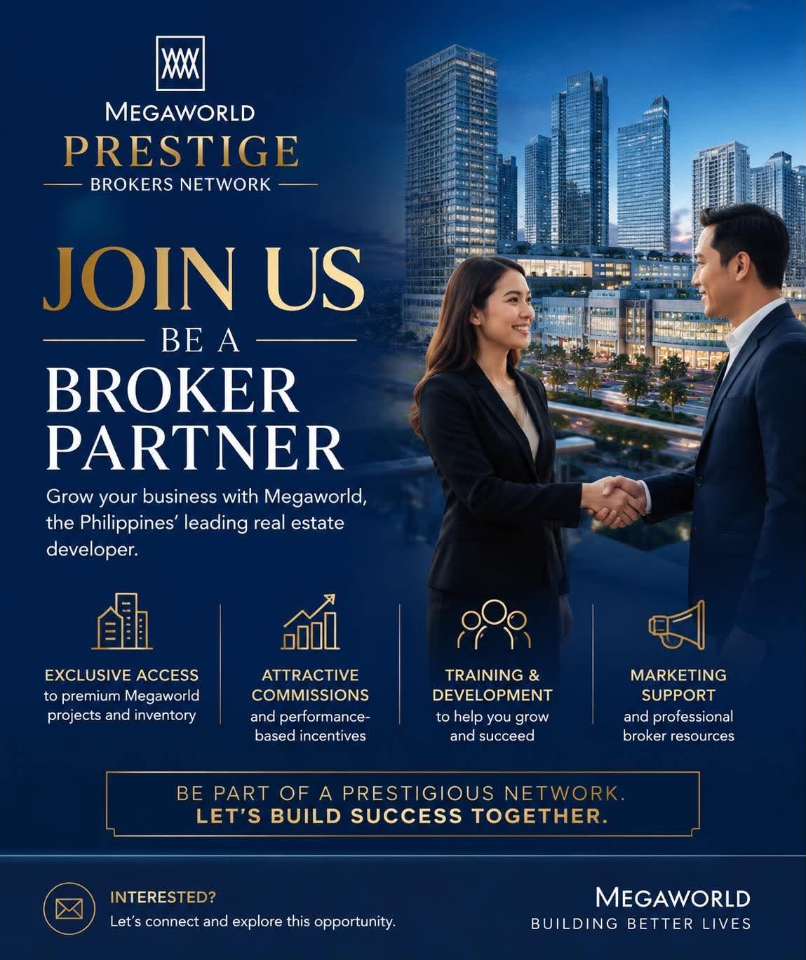 Broker partners joining the Megaworld Prestige Brokers Network